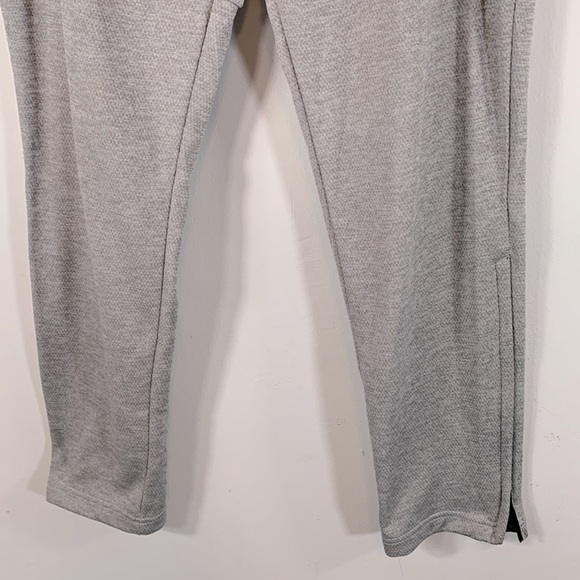 Adidas Team Lite Issue Tapered Mens Size XL Grey Track Sports Jogger Pants 09/18 - Picture 5 of 16